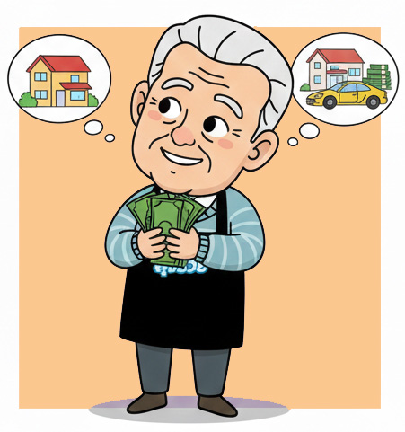 ลุงช่วยบันทึกรายรับรายจ่าย