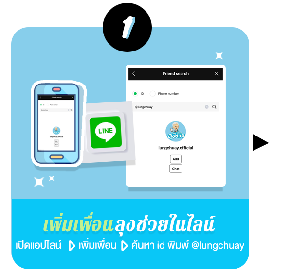 วิธีสมัครใช้งาน ลุงช่วย บันทึกรายรับรายจ่าย